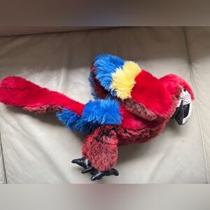 Folkmanis Scarlet Macaw Hand Puppet Bird Parrot